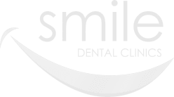 Smile Dental Clinics white logo