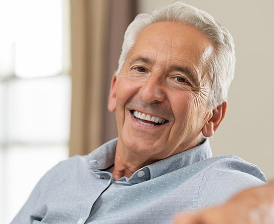 smiling older man