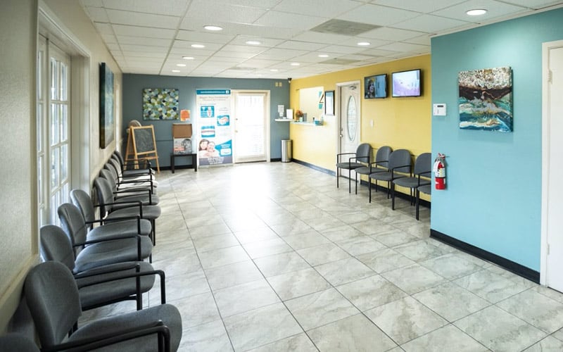 reception area