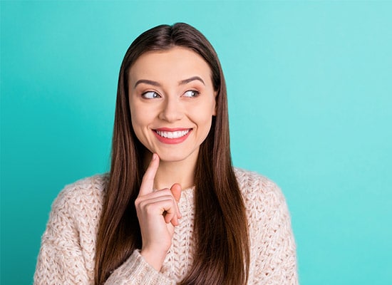 smiling woman