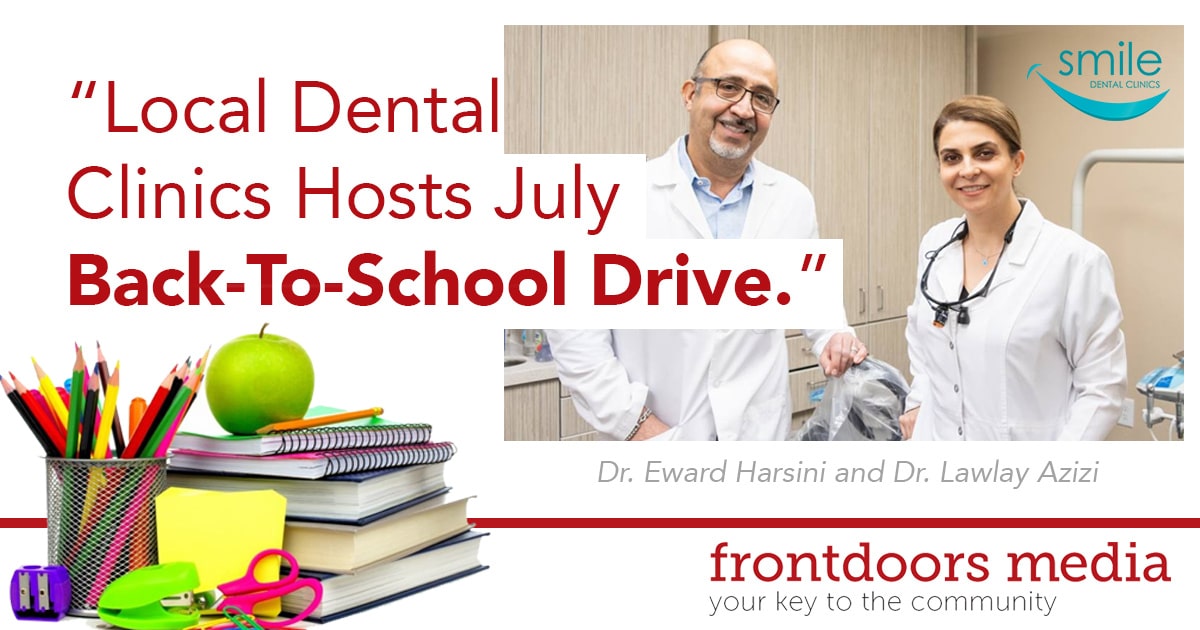 Local dental clinics hosts July back-to-school drive