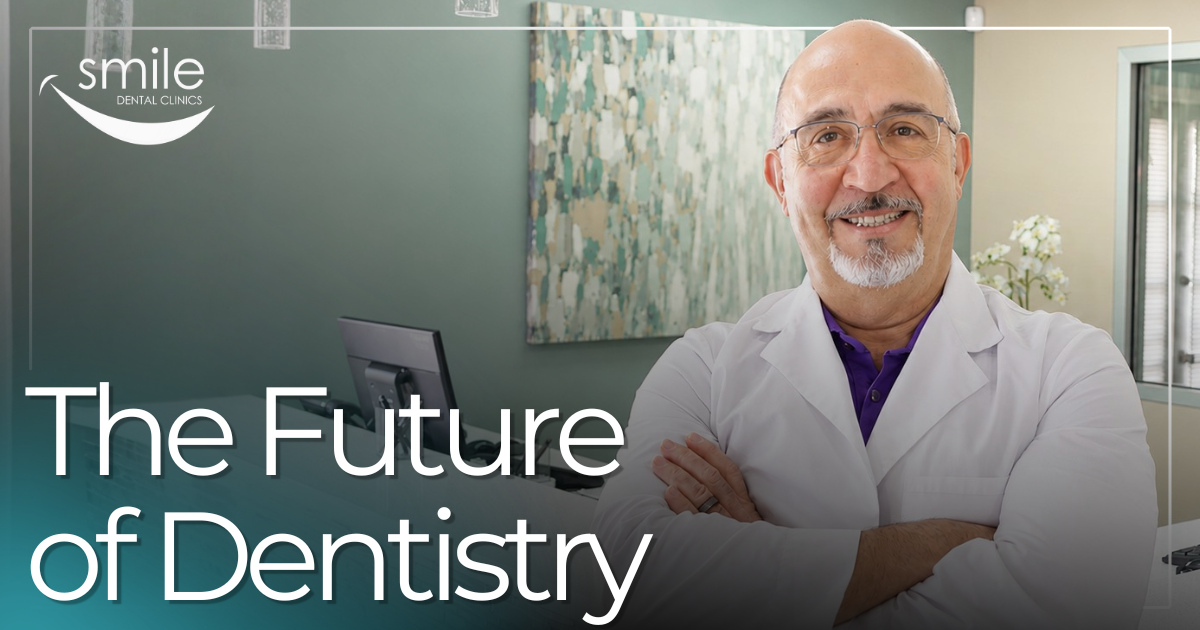 The Future of Dentistry Doctor smiling