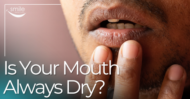 Is Your Mouth Always Dry? male holding his mouth